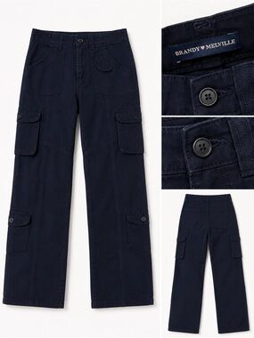 Brandy melville Navy cargo pants
